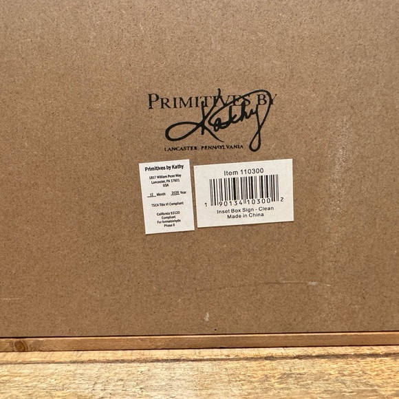 Bathroom Decor, Primitives By Kathy, We Make It Dirty It Makes Us Clean Sign - Picture 8 of 8